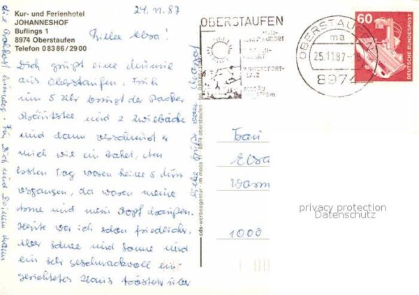 Oberstaufen Kurhotel Johanneshof – Bild 2