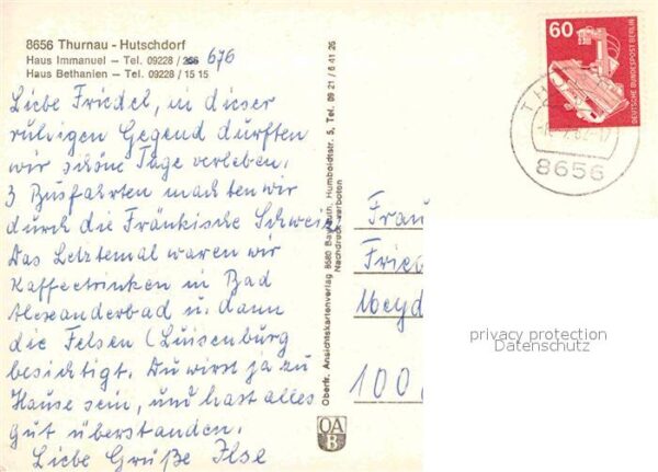 Hutschdorf Haus Immanuel Bethanien – Bild 2