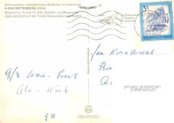 Rattenberg Tirol Kaisergebirge Burgruine Schlossberg Kra – Bild 2