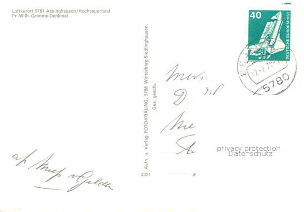 Assinghausen Fr.-Wilh.-Grimme-Denkmal – Bild 2