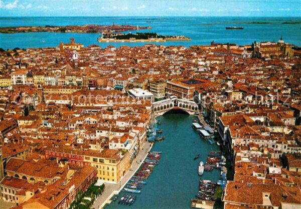 Venezia Venedig Fliegeraufnahme Canal Grande