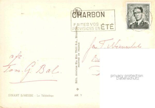 Dinant Wallonie Telesiege Sesselbahn – Bild 2
