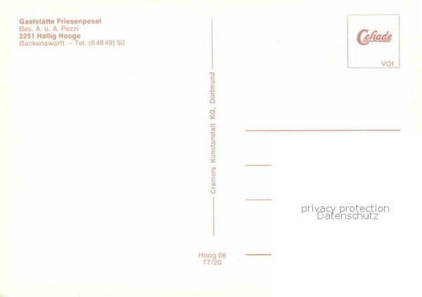 Hallig Hooge Gaststätte Friesenpesel – Bild 2