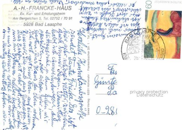 Bad Laasphe Francke Haus Erholungsheim – Bild 2