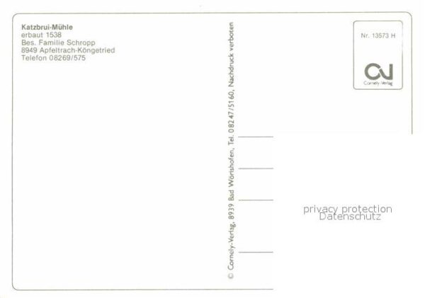 Koengetried Katzbrui-Mühle – Bild 2