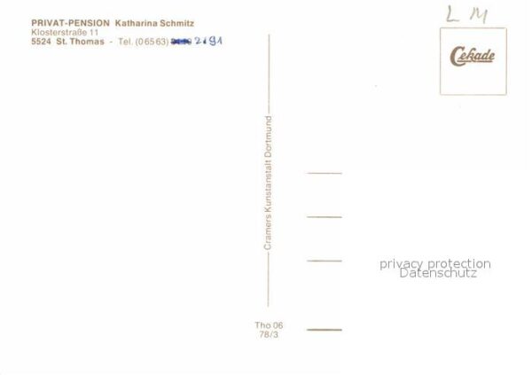 St Thomas Eifel Privat-Pension Katharina Schmitz – Bild 2