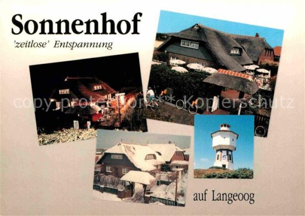 Langeoog Nordseebad Sonnenhof Turm