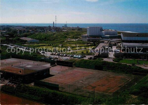 Borkum Tennisplätze Wellenbad Kurhaus