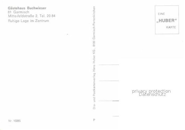 Garmisch-Partenkirchen Gästehaus Buchwieser – Bild 2