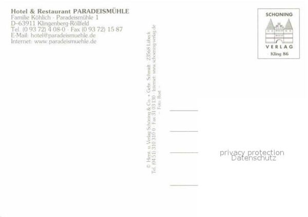 Roellfeld Hotel Paradeismühle – Bild 2