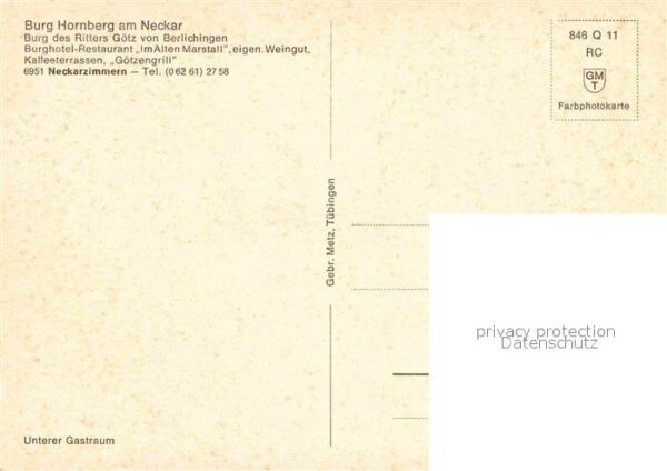 Neckarzimmern Burg Hornberg – Bild 2
