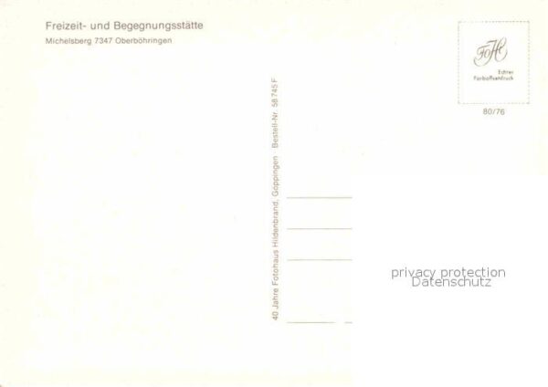 Oberboehringen Freizeit- und Begegnungsstätte Michelsb – Bild 2