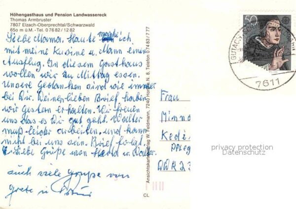 Elzach Höhengasthaus Landwassereck – Bild 2