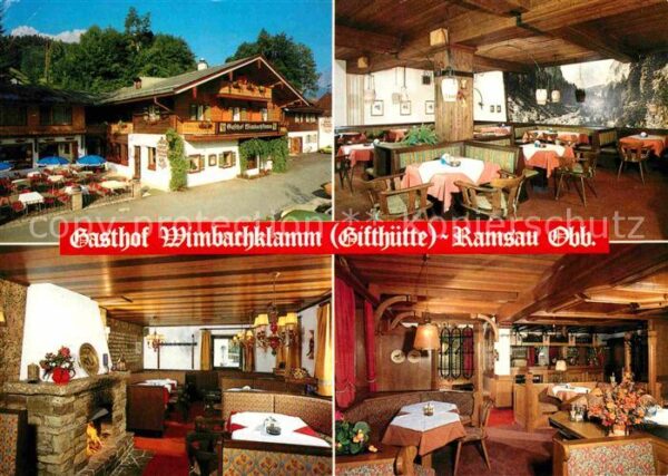 Ramsau Berchtesgaden Gasthof Wimbachklamm