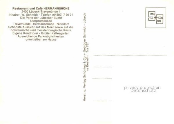 Travemuende Ostseebad Restaurant Hermannshöhe – Bild 2