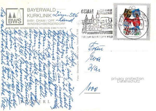Cham Oberpfalz Bayerwald Kurklinik – Bild 2