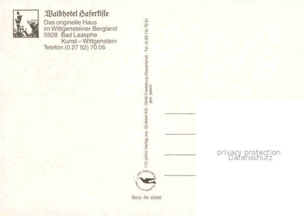 Bad Laasphe Waldhotel Hafertifte – Bild 2