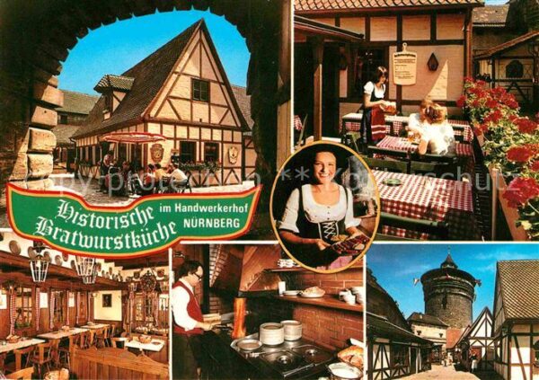 Nuernberg Historische Rostbratwurstküche