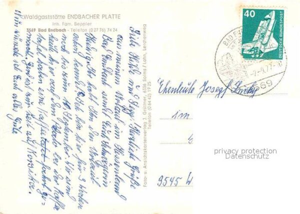 Bad Endbach Waldgaststätte Endbacher Platte – Bild 2