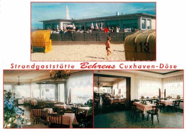 Cuxhaven Doese Nordseebad Strandgaststätte Behrens