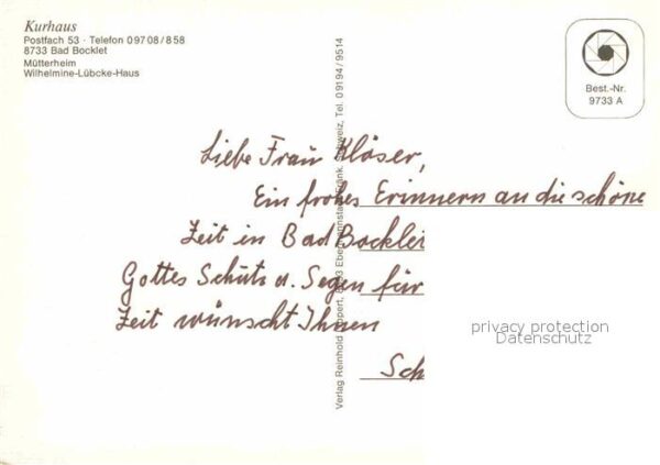 Bad Bocklet Kurhaus – Bild 2