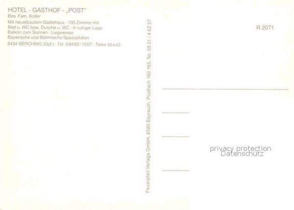 Berching Hotel Post – Bild 2