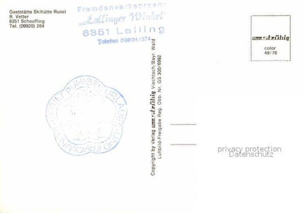 Schaufling Skihütte Rusel – Bild 2