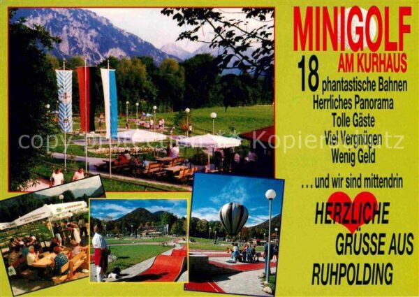 Ruhpolding Minigolf am Kurhaus