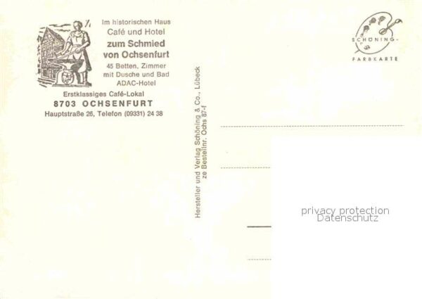 Ochsenfurt Hotel Zum Schmied Altstadt – Bild 2