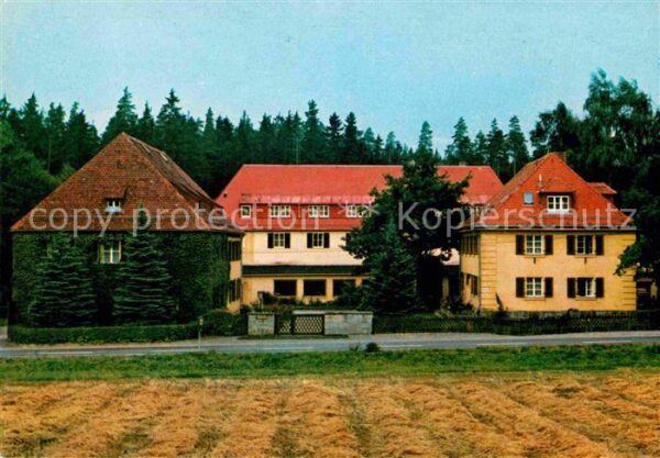 Silberbach Eger Evangelisches Erholungsheim Silberbach