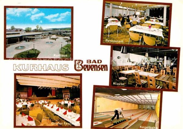 Bad Bevensen Kurhaus Kegelbahn Klause Restaurant
