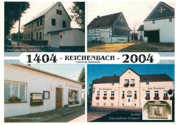 Kriebstein Teilansicht Reichenbach Gasthof Zum Gol