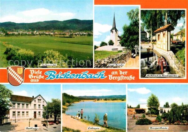Birkenbach Teilansicht Evangelische Kirche Mühlenr