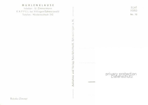 Villingen-Schwenningen Mühlenklause – Bild 2