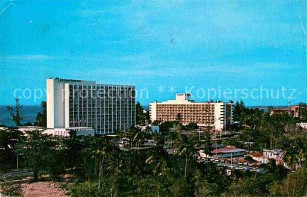 San Juan Puerto Rico Blick vom Racquet Club Hotel