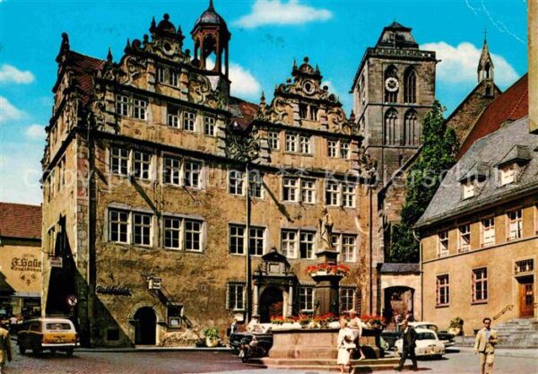 Bad Hersfeld Rathaus Lullusbrunnen