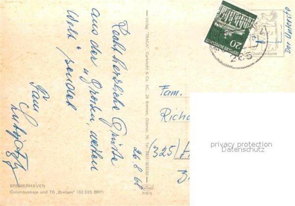 Bremerhaven Columbuskoje Transportschiff Bremen – Bild 2