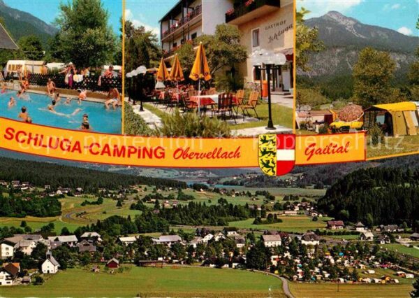 Obervellach Kaernten Schluga Camping Gesamtansicht