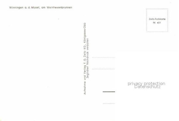 Winningen Mosel Weinhexenbrunnen – Bild 2