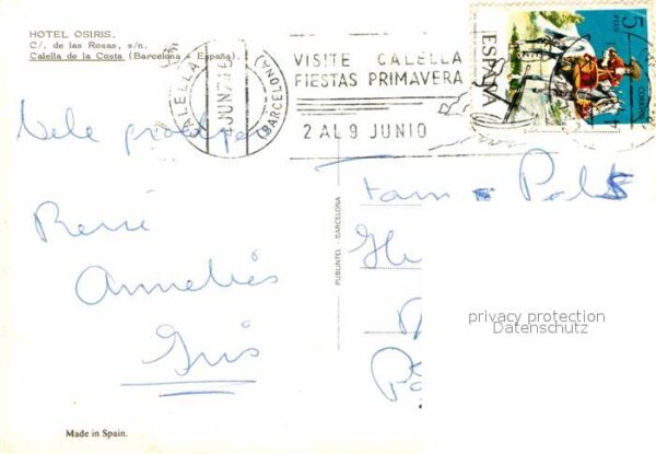 Calella Hotel Osiris – Bild 2