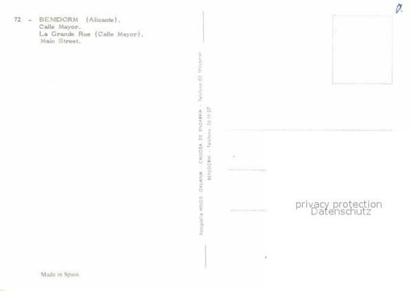 Benidorm La Grande Rue – Bild 2