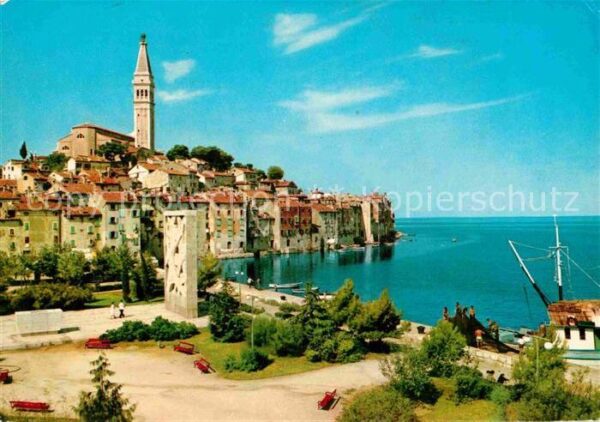Rovinj Istrien Teilansicht