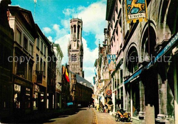 Brugge Wollestraat Belfort