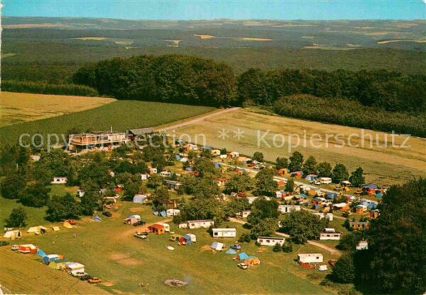 Larochette Luxembourg Fliegeraufnahme Camping Auf Kengert