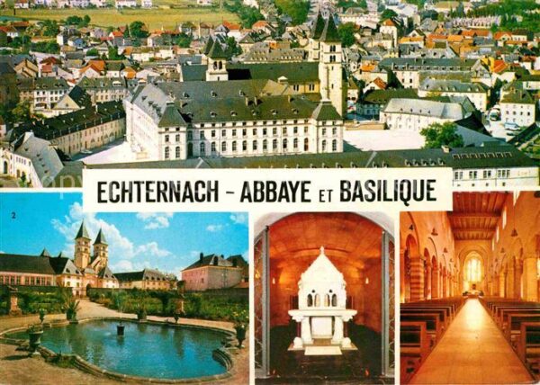 Echternach Abbaye Basilika Sacopharge tombeau Sank