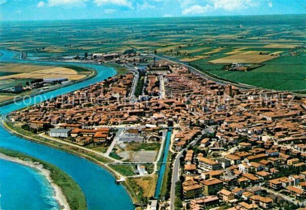 Comacchio Fliegeraufnahme