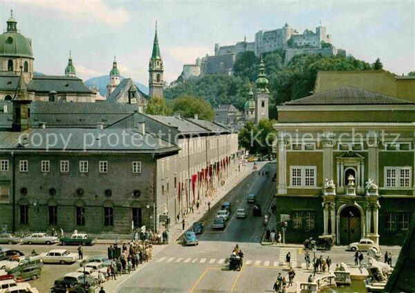 Salzburg Oesterreich Neues Festspielhaus Festung Hohensalzbu