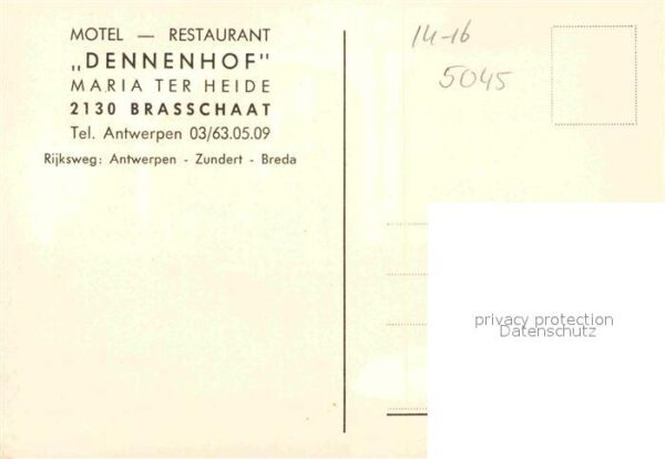 Brasschaat Motel Dennerhof – Bild 2