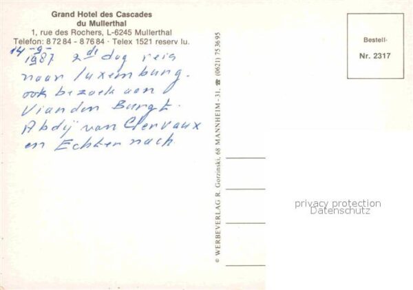 Mullerthal Petite Suisse Grand Hotel – Bild 2