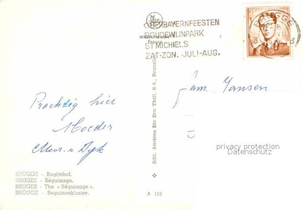 Bruges BRUGGE Belgie Begulinenkloster – Bild 2